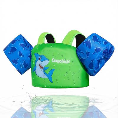 Gogokids Arm Rings, Kids' Swim Vest, Arm Helper for Toddlers (11-30kg, Ages 1-6), Ideal for Swimming Practice, Water Play, and Beach Activities,