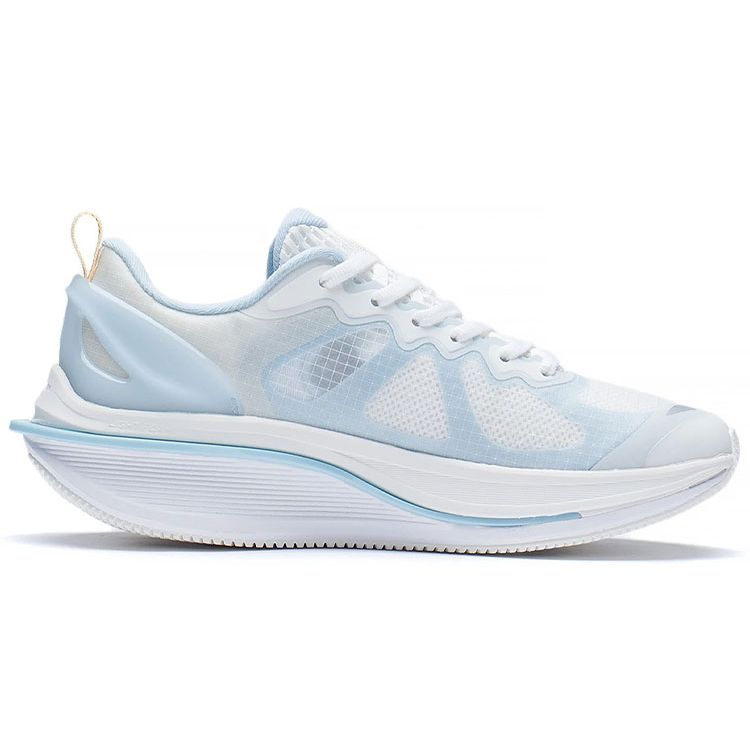 Li Ning Wu Shi 5S 2.0 Non-Slip Wear-Resistant Breathable Low-Top Running Shoes Women sneaker White Blue ARSS012-1