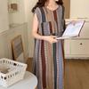 Anti-bumping vest, nightdress for female summer high school students, cotton and silk pajamas, new loungewear, little girls sleeveless cotton and silk