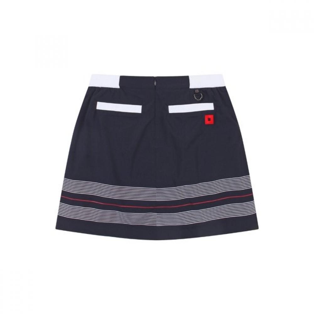 ONOFF Women S Printed Pleated Culotte Of4003la Navy