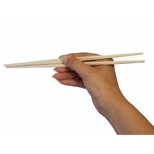 Kikusui Yoshino Cedar Ranchu Chopsticks (10 pairs) - Premium Disposable Chopsticks for Hospitality and Guests