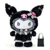 Sanrio Kuromi Měkká vinylová obličejová panenka Saroumi Dárek Věk 322369 (Mellow USA) Polyester/PVC v krabici, 3+,