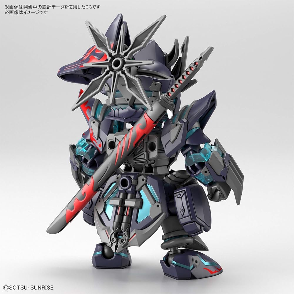 Bandai Spirits SDW Heroes Sasuke Delta Gundam Color-Coded Plastic Model Kit