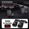 2Pcs Car Seat Storage Hooks Multifunctional Organized Holder For Lexus F SPORT ES RX NX LS UX LM LX GX LC RZ IS CT GS RC HS SC