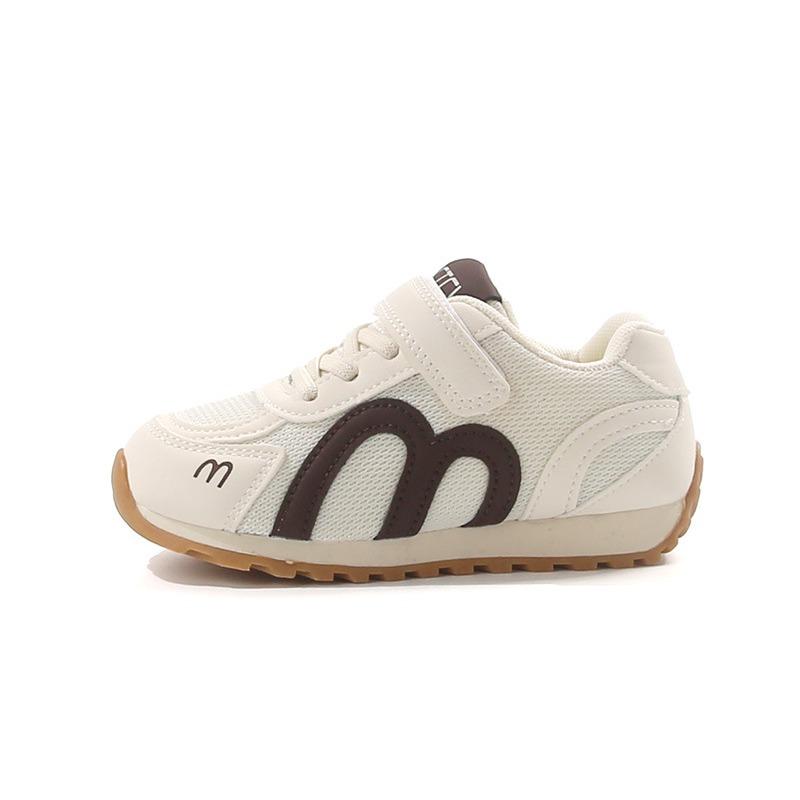 Kids Breathable Mesh Casual Sneakers Non Slip Velcro Running Shoes 23