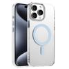For iPhone 15 Pro Max Case Compatible with MagSafe Clear PC+TPU Sealed Magnetic Phone Cover
