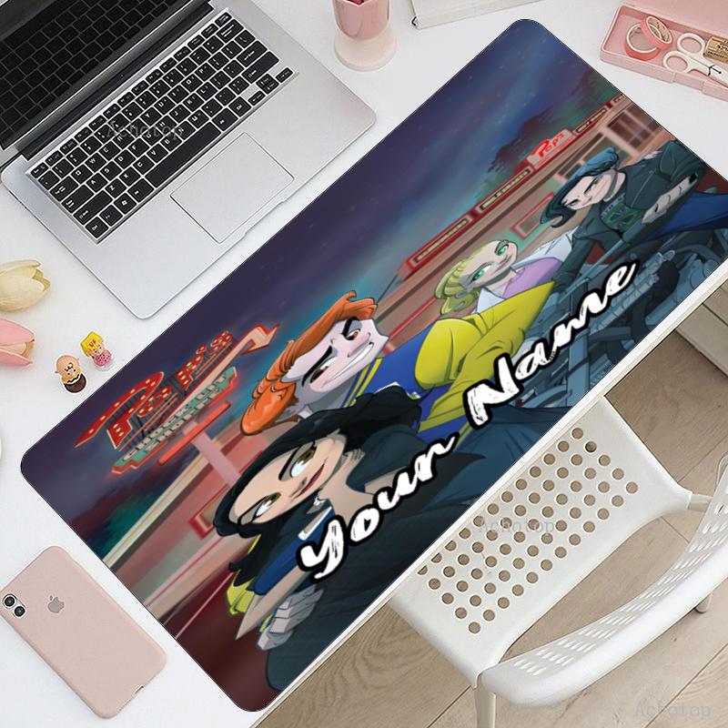 Custom Name Riverdale Theme Mouse Pad, Non Slip Rubber Base, Multifunctional Office & Home Decor, Perfect for Workspace Personalization.