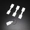 White Bracelet Stickers Necklace Ring Sticker Hang Size Paper Price Labels Display Tags