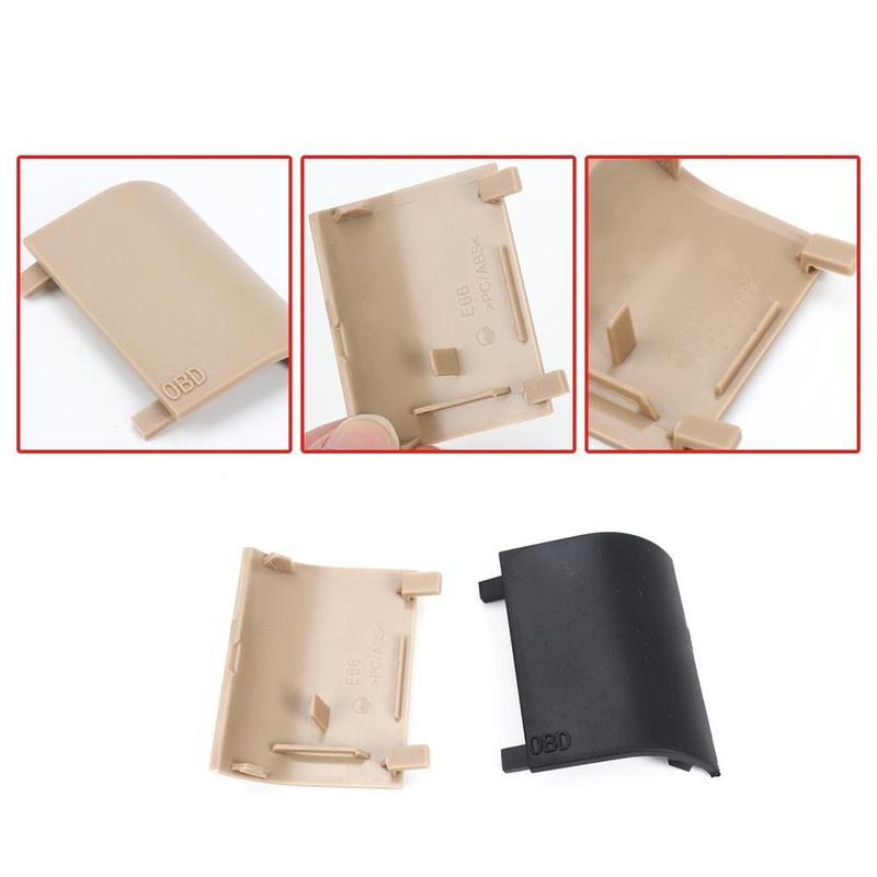51439111663 Interior Kick Panel OBD Plug Cover For BMW E66 E65 2001-2008 In-Vehicle Diagnostic Interface Plug Cap