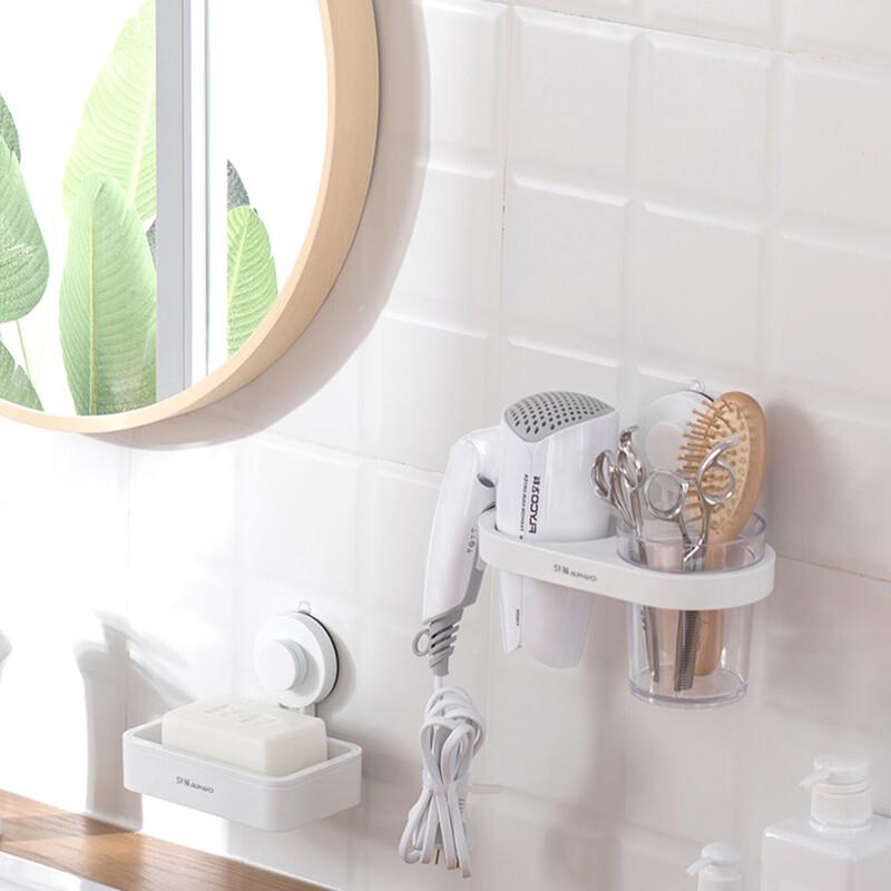 Chahua Kale Suction Wall Hair Dryer Holder