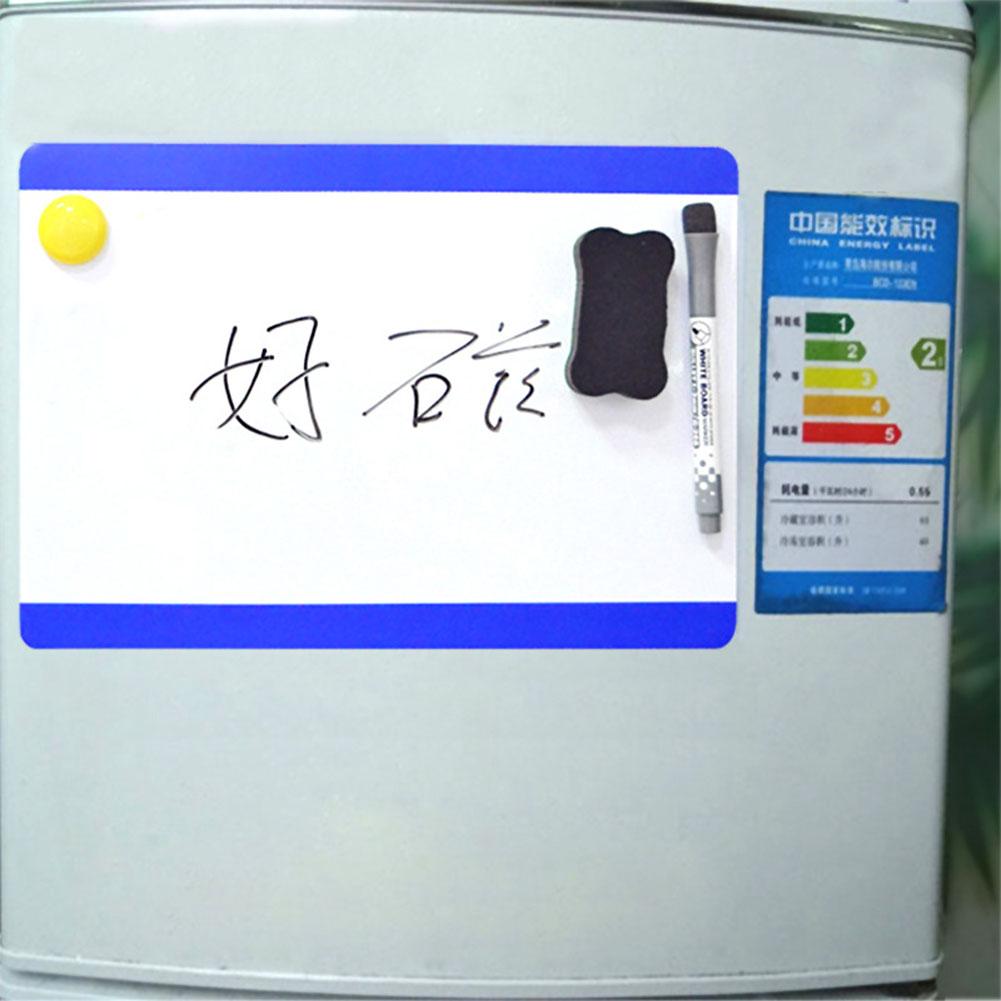 A3 Recycling Mini White Waterproof Drawing Magnetic Board Cooler Refrigerator Magnet Notepad