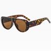 Retro Oval Sunglasses Women Brand Designer Glasses New Ins Fashion Personalized Pilot Eyewear Fashion Men Eyeglasses UV400