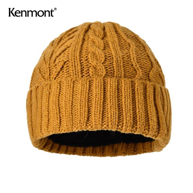 

Мужская ветронепродуваемая вязаная шапка Kenmont KM-9404 One Size