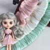 Glitter Ribbon Fabric 5cm*1Yard Ruffle Trim Decoration Lace Fabric  Dolls Clothes