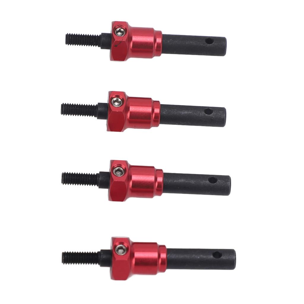 Portal Stub Axle Drive Shaft Aluminum Alloy Steel Stub Axle Drive Shaft Replacement for 1/10 RC Crawler