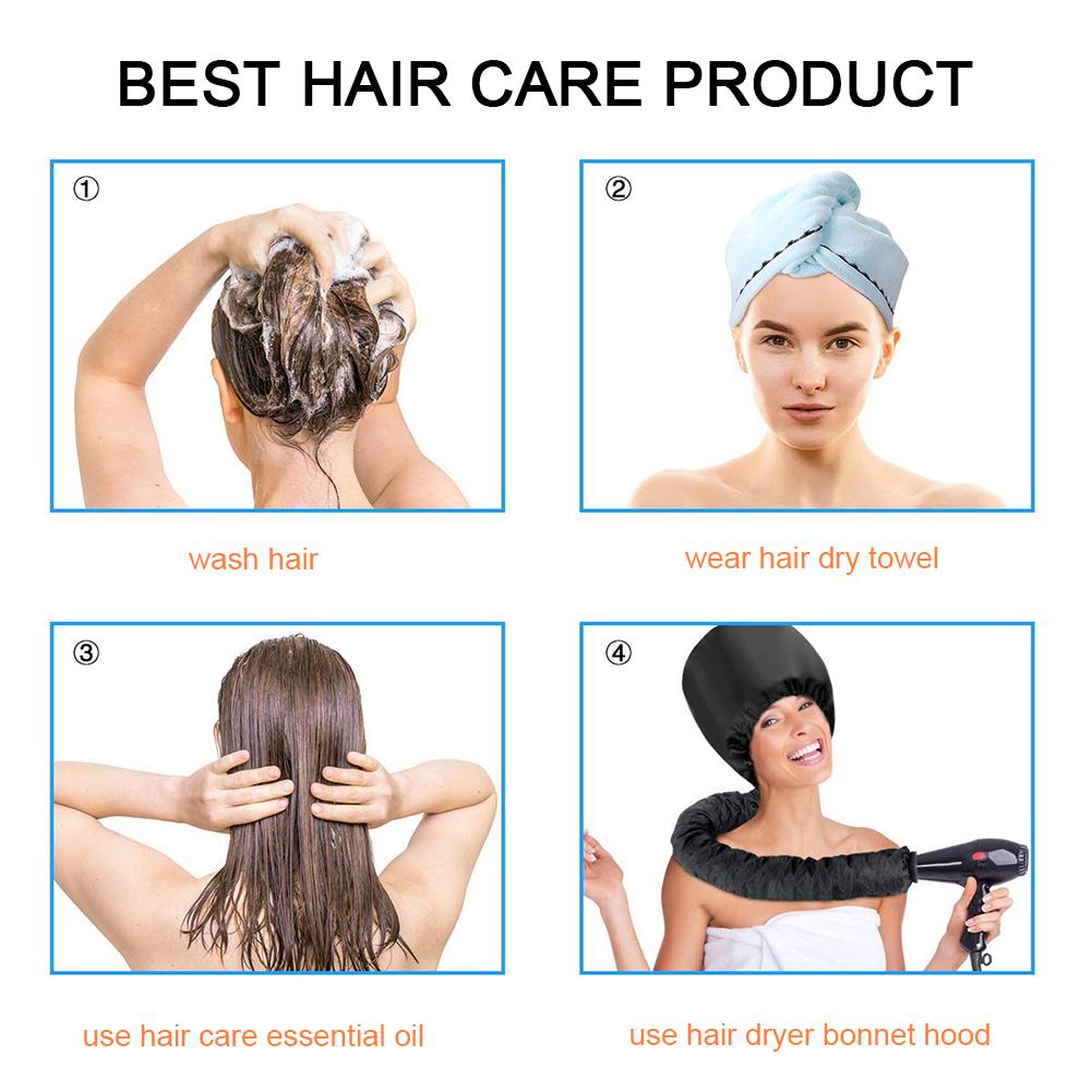 Comfortable Home Portable Salon Hair Dryer Soft Hood Bonnet  Large Bouffant Lightweight Styling Tool