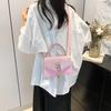 Personalized Trendy Commuting Crossbody Bag, Stylish and Simple, Single-shoulder, Personalized Small Square Bag