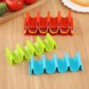 1/2/3pcs Taco Holders Colorful Mexican Food Hard Stand Holds Soft Shells Wave Shape Kitchen Tool Restaurant Pancake Shelf