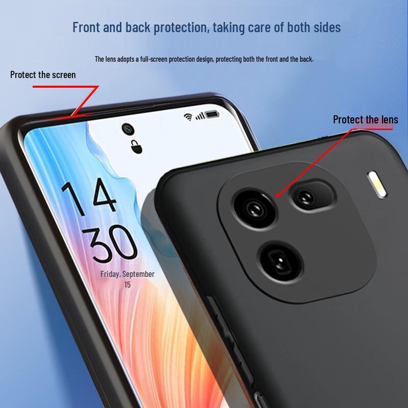 Kulefeng iQOO Series Anti-Fingerprint Matte Phone Cases