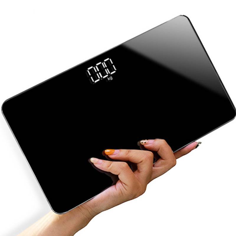 Mirror Body Weight Scale Portable Electronic Bathroom Scale For Dormitory And Home Use