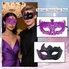 2PCS/set Couple Masks Venetian Masquerade Party Painted Mask Eye Mask Performance Dance Carnival Party Costume Cosplay Props