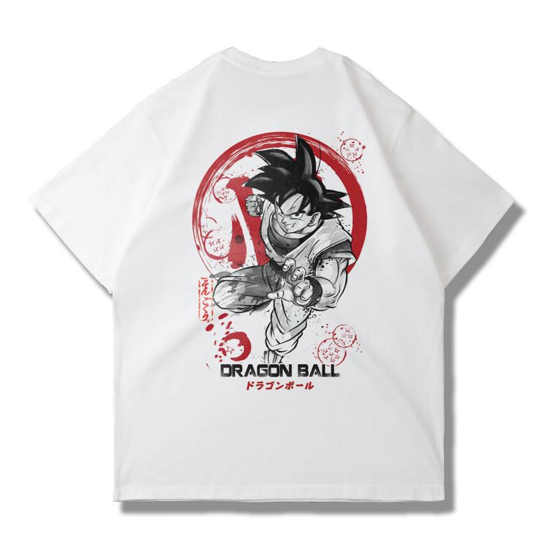 Seven Dragon Ball Super Z Mens and Womens Shortsleeved Tshirts Featuring Goku Gohan Broly and Beegita
