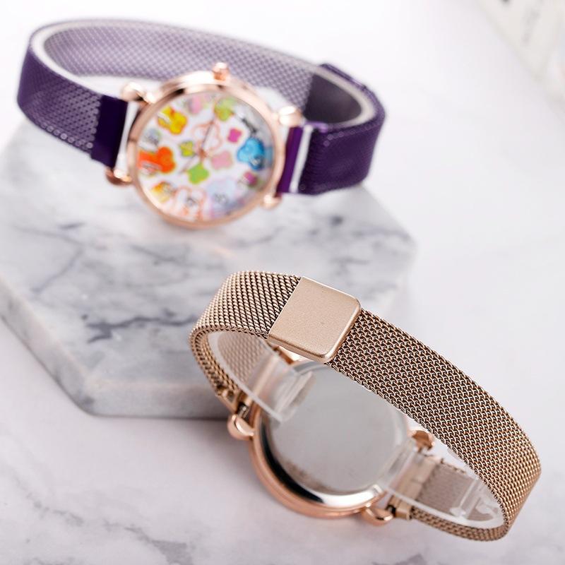 Neue Mode Damen Uhren Magnetverschluss Mesh-Armband Quarzuhr Uhr Lässig Relogio Feminino Mädchen Armbanduhren Studentenuhren