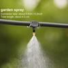10Pcs Brass Construction Misting Nozzles Adjustable Spray Irrigation Sprayers  Outdoor Cooling