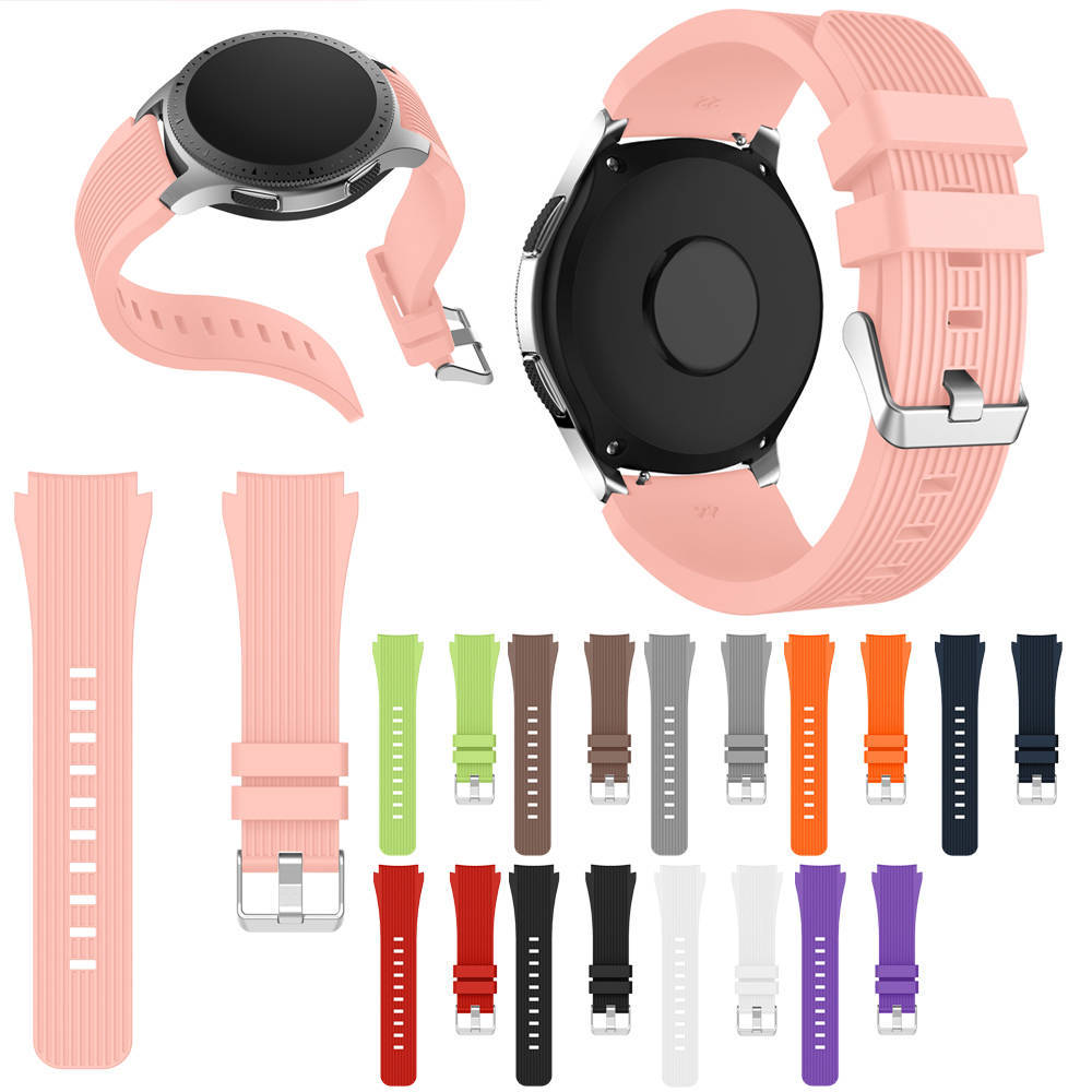 Sport Silicone Watch Band Strap for Samsung Galaxy Watch 4 5 6 40/44mm 42/46mm