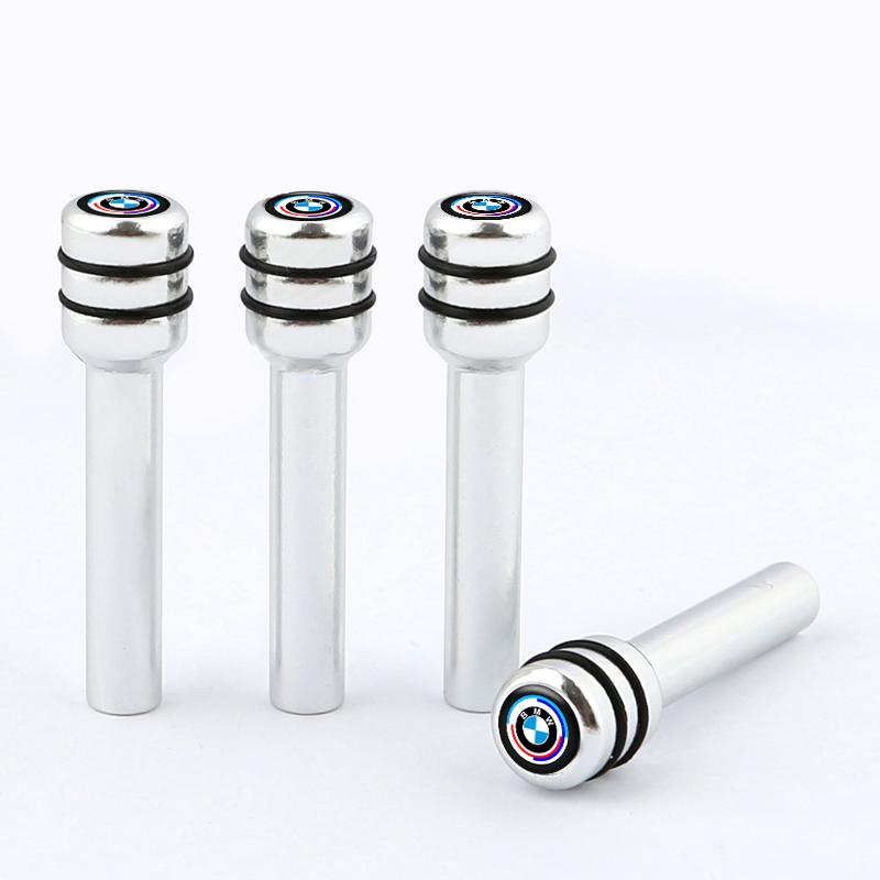 4Pcs Aluminum Alloy Car Door Lock Pins Security Rod Knob Cover For BMW M 50th Anniversary M5 E46 E90 F10 E39 E36 F20 E87 G30 E92 GH5