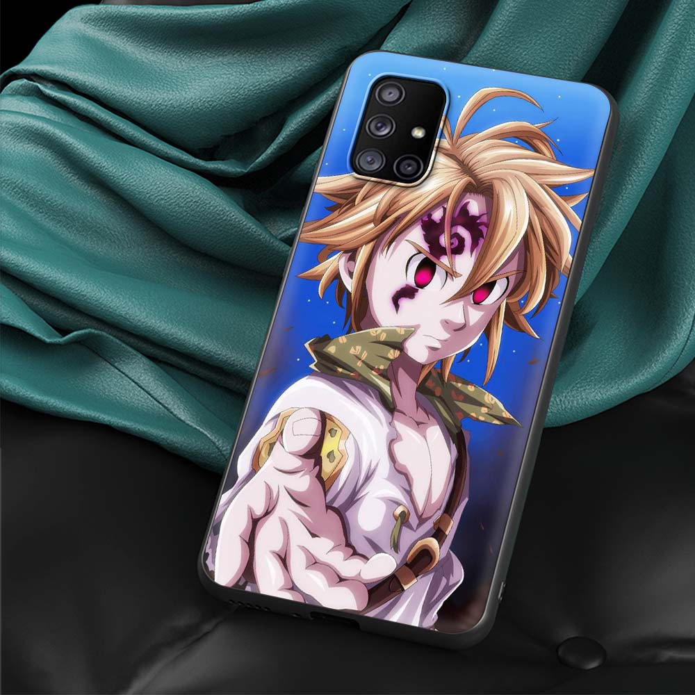 Etui na telefon anime Siedem Grzechów Głównych dla Samsunga Galaxy A51 A71 A21S A12 A11 A31 A52 A41 A32 5G A72 A02S Pokrowiec z silikonu TPU