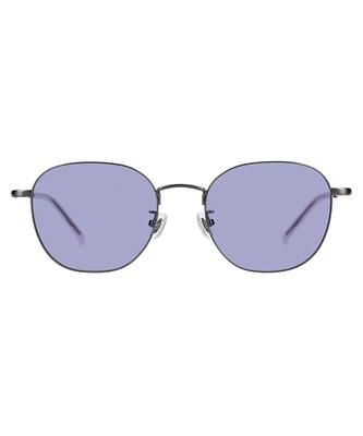 Zoff Suncut UV Cut Sunglasses Colored Lenses Metal Frame UV Protection Unisex Glasses/100% Wellington-Style (Gray (Gunmetal) ZY252G01_17E1)