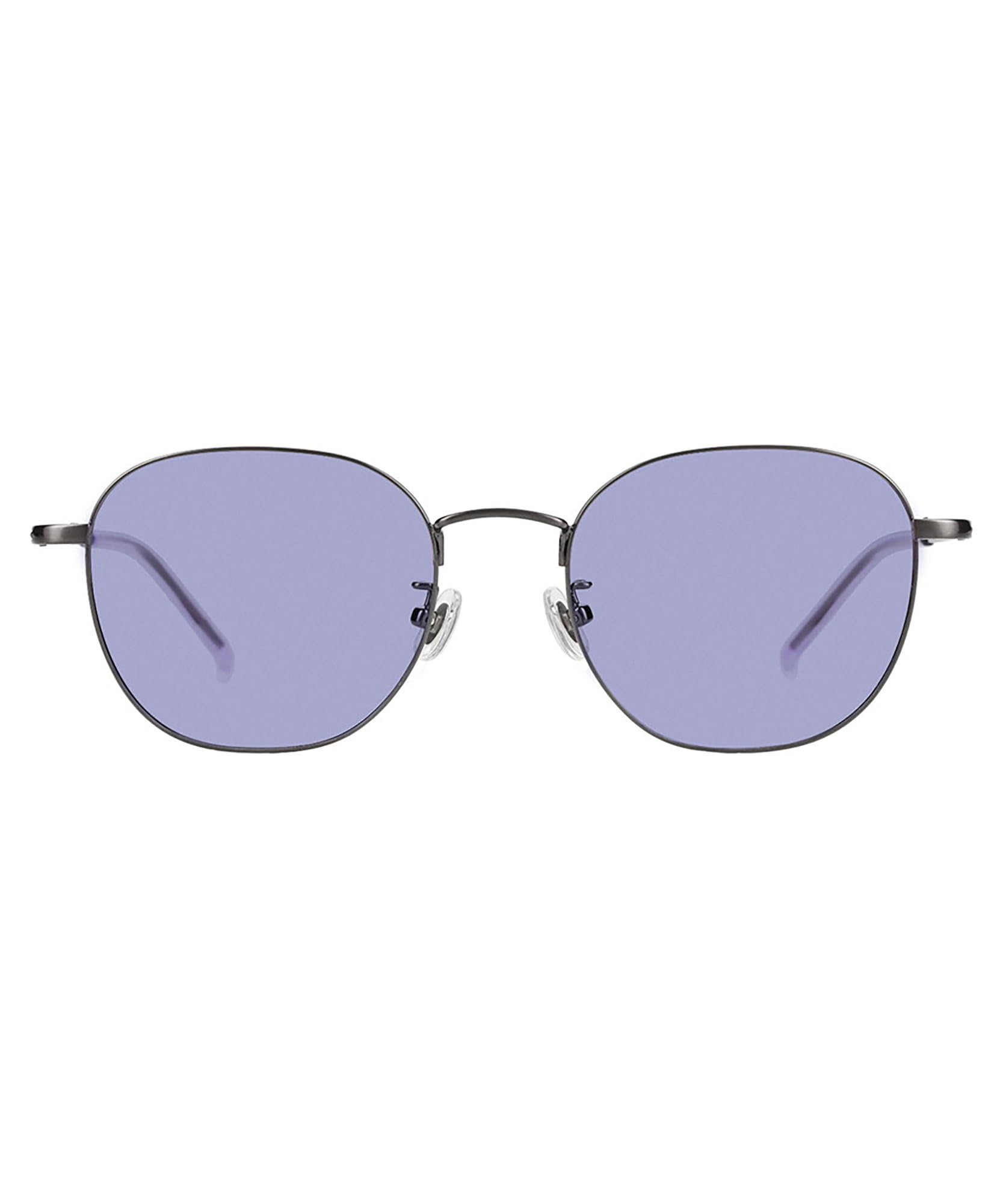 

[Zoff] SUNCUTGlassesUV100% CUT Wellington-style Sunglasses (Gray (Gunmetal) - ZY252G0117E1) Colored Lenses Metal Frame UV Protection Unisex