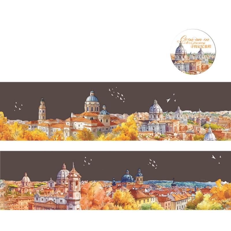 

Малярный скотч Милый скотч для красоты Художественный скотч Декоративный скотч Тема путешествий Крафтовый скотч Крафтовые материалы