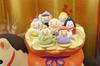 Yakushigama Horse Brocade Lucky Horse of the Seven Lucky Lucky Charm Figurine, Design, (One Gods) (Includes Sticker)