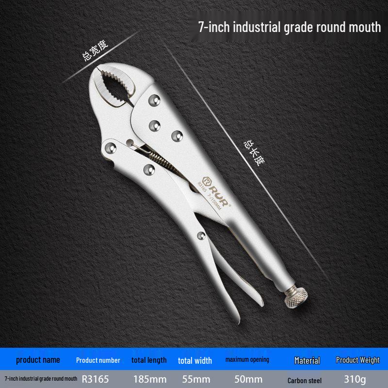 Multi-Function Heavy-Duty Wide Mouth Vise Grip C-Clamp for Woodworking