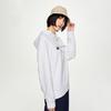 Buddy Lee Series Hooded Embroidered Long Sleeve Sweatshirt Unisex sweatshirt White LUT006229CRU00FK14000