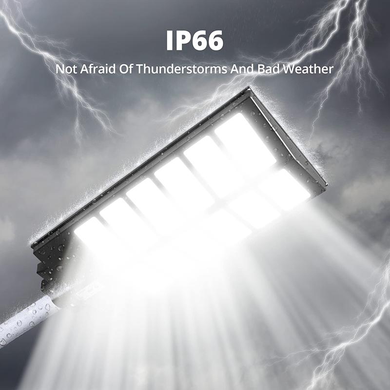 Solar Street Lamp Outdoor Motion Sensor Dusk To Dawn Solar Outdoor Lights Waterproof IP66 Garden Courtyard Solar Outdoor Light