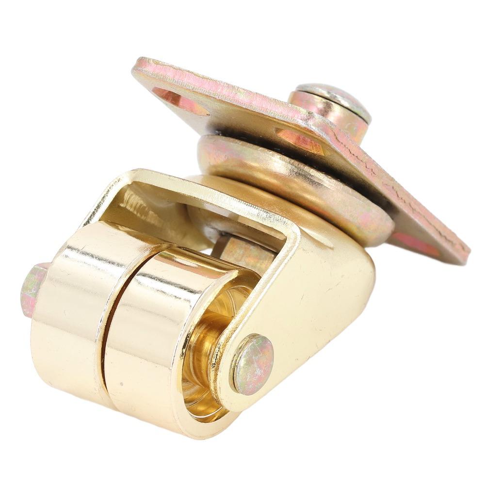 gold color Upright Piano Caster Iron Metal Trundle Caster Wheel Piano Wheels  Musical Instrument