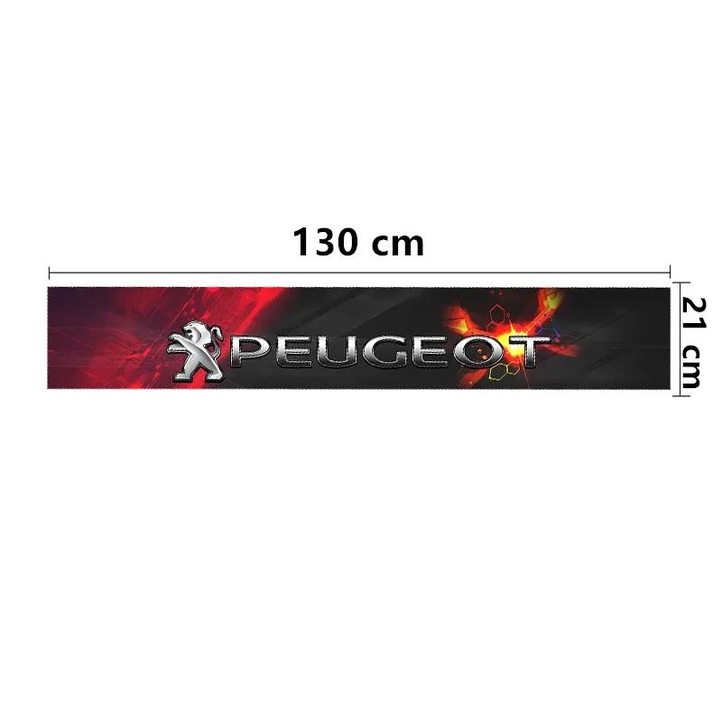Car Front Trunk Windshield Sticker for Peugeot 206 307 308 207 3008 208 508 407 2008 306 406 408 205 4008 5008 103 106 301