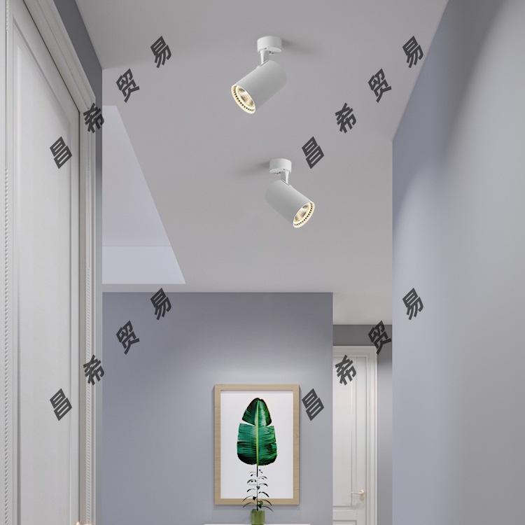 Adjustable LED Surface Mounted Ceiling & Track Spotlight for Home and Commercial Use