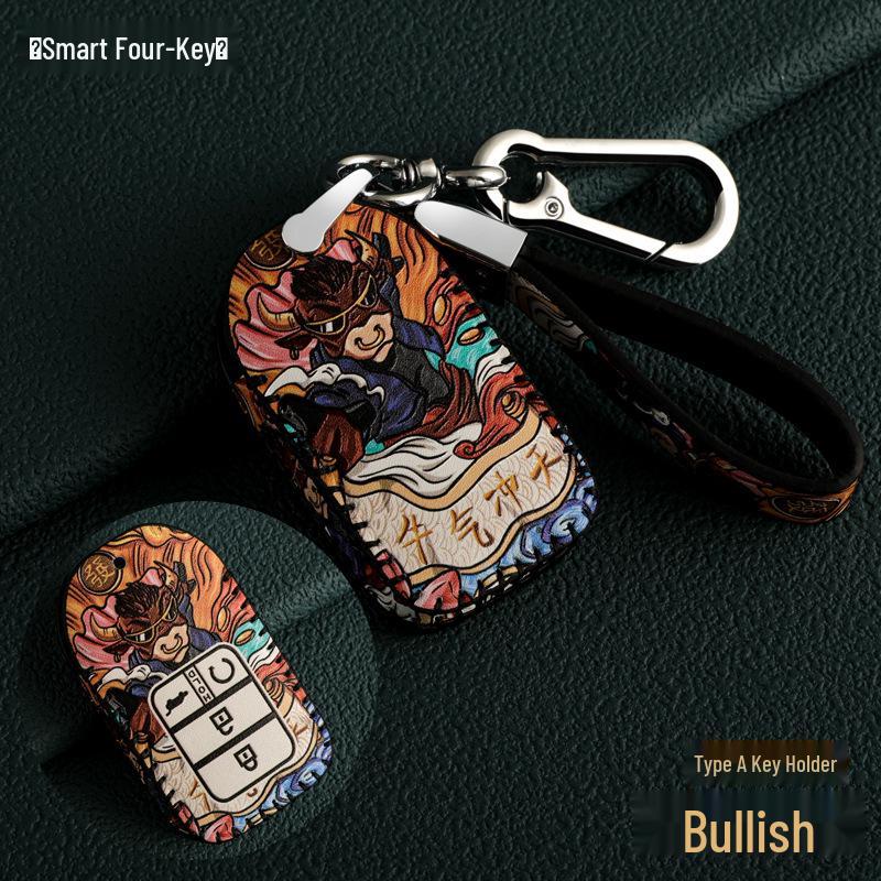 Honda Autoschlüsselhülle für Accord 10. Generation, Civic, Breeze, XRV, Lingpai, Vezel, Avancier, CRV, Envix, Guochao