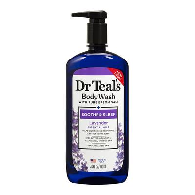 Dr. Teal's [Vůně levandule] Sprchový gel 710 ml Velká kapacita