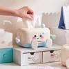 Cartoon Cute Tissue Box for Living Room - Creative High-End Napkin Holder for Coffee Table