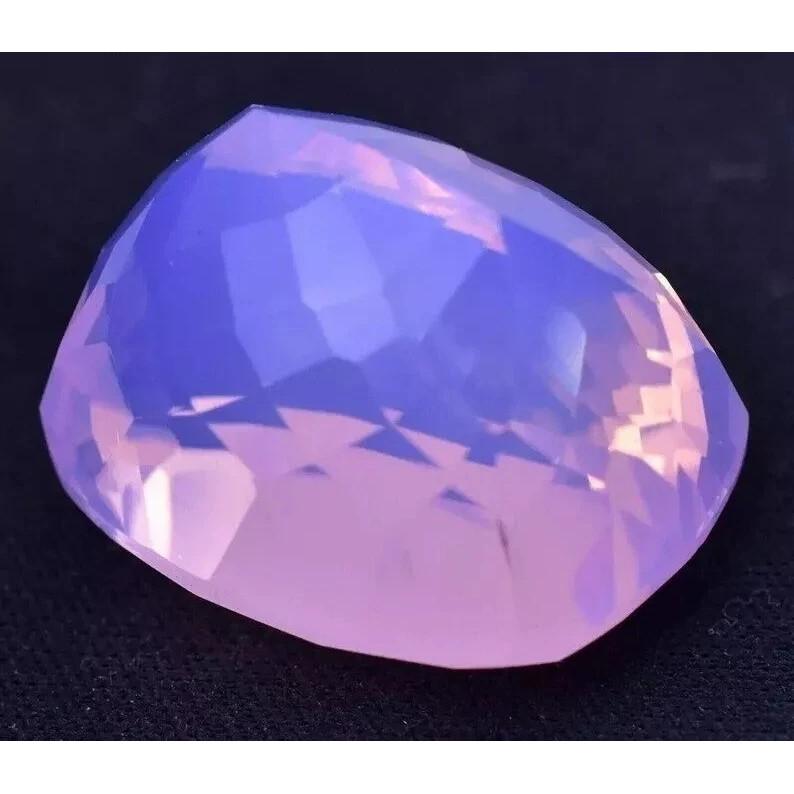 Pink Opal 73-75 Ct Cushion Cut Certified VVS Loose Gemstone