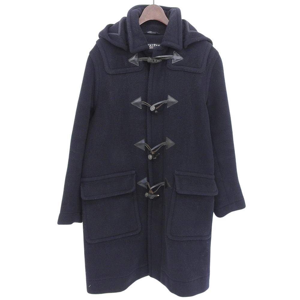 INVERTERE Elysian Duffle Coat, Men's, Navy, Size 36 Coat 36 NavyUsed