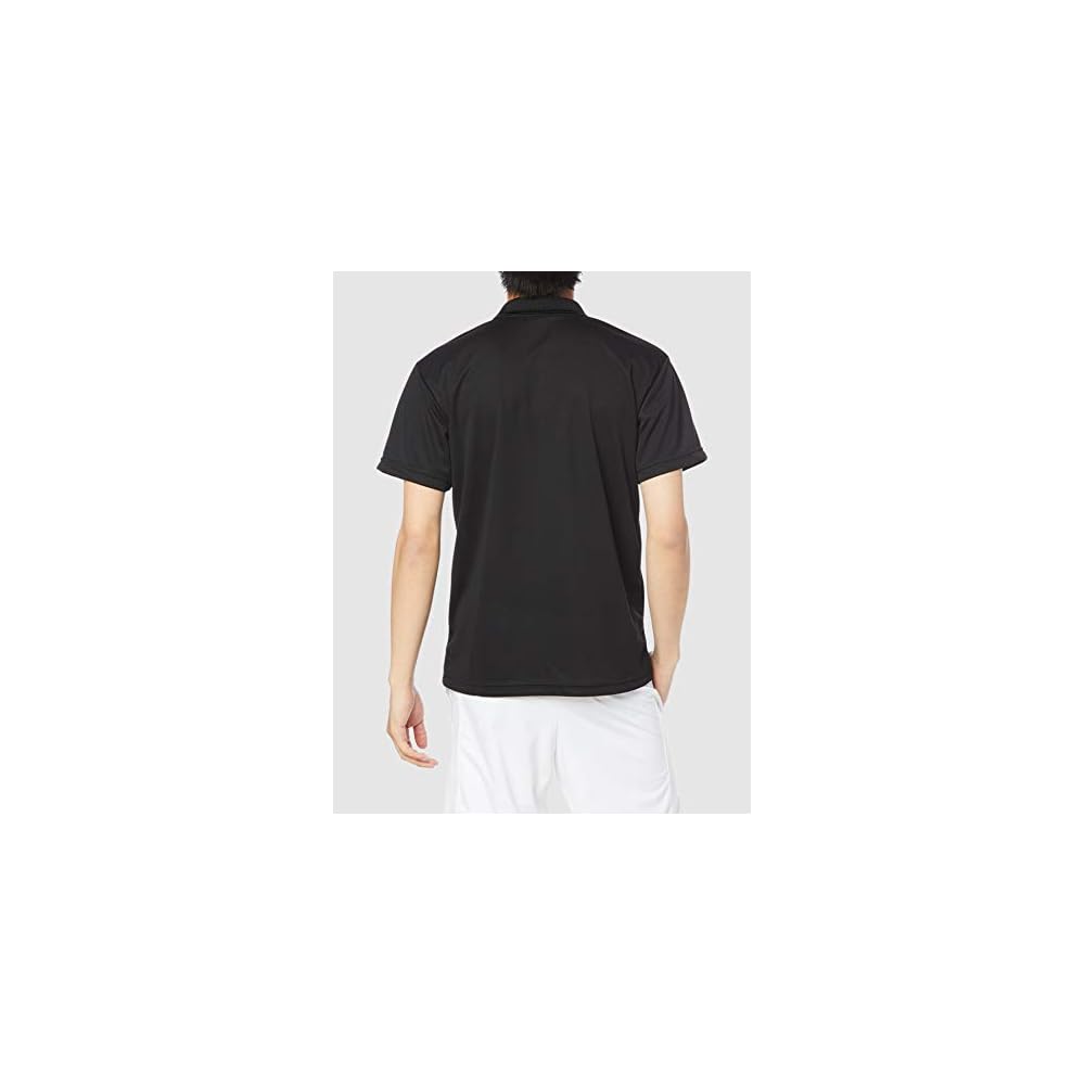 New Balance Polo Shirt, Game Polo Shirt, Black (BK), Japan Size XL (equivalent to Japanese size XL)