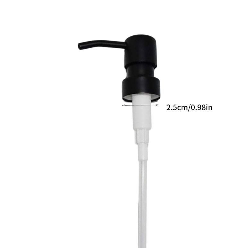 Practical Dispensing Metal Pumps Head Thread Standard Convenient for Cosmetic and Bath Products Daily Casual Use