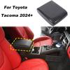 1Pcs Carbon Fiber Pattern Center Armrest Cover Trim For Toyota Tacoma 2024