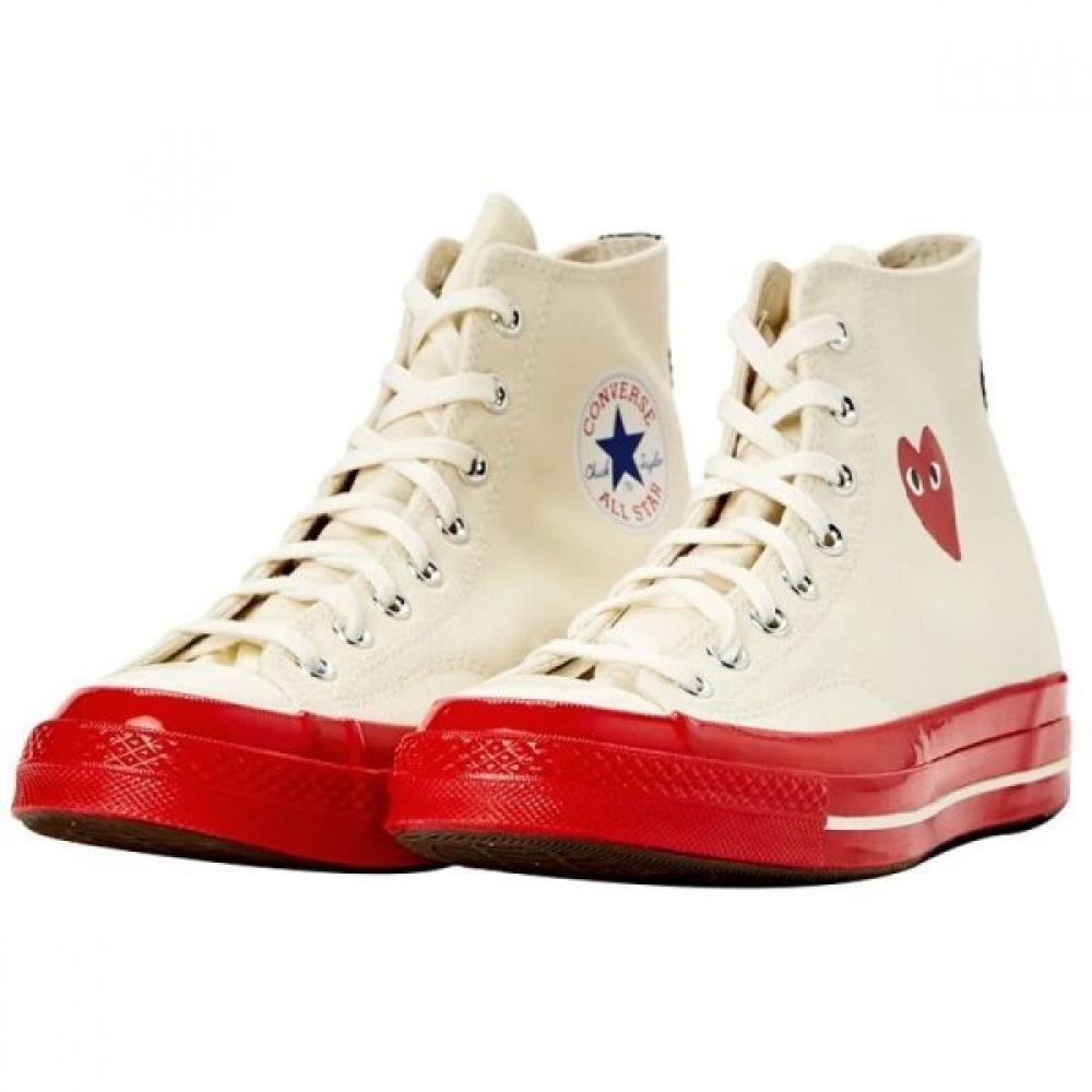 

Comme Des Gar Ons Luxury Chuck 70 High Top Sneakers 8.5